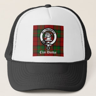 Clan Dunbar Tartan & Crest Badge Trucker Pet