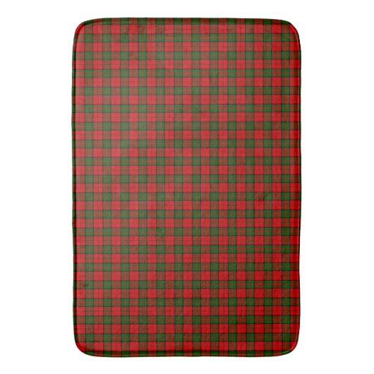 Clan Dunbar Tartan Pattern Badmat (Voorkant Verticaal)