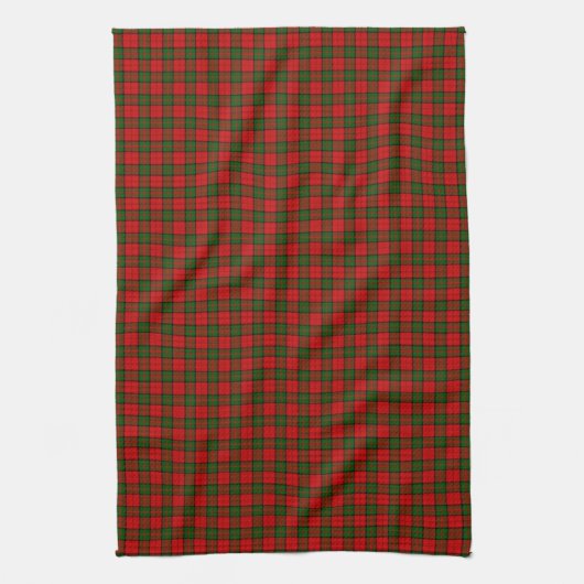 Clan Dunbar Tartan Pattern Theedoek (Verticaal)