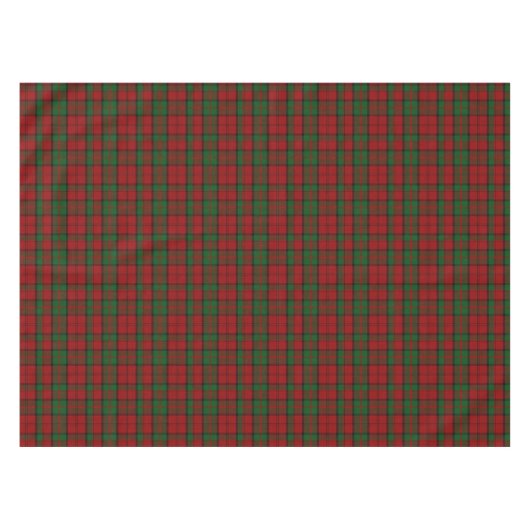 Clan Dunbar Tartan Plaid Tafeldoek Tafelkleed (Voorkant (Horizontaal))