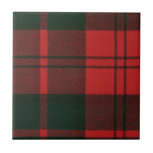Clan Dunbar Tartan Tegeltje (Voorkant)