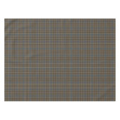 Clan Duncan Brown Verweerde Schotse Tartan Tafelkleed (Voorkant (Horizontaal))