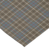 Clan Duncan Brown Verweerde Schotse Tartan Tafelkleed (Gekanteld)