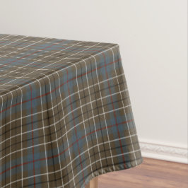 Clan Duncan Brown Verweerde Schotse Tartan Tafelkleed