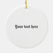 Clan Duncan Crest Badge & Tartan Keramisch Ornament (Achterkant)