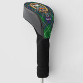 Clan Duncan Crest over Tartan Golfheadcover (Schuin)