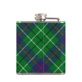 Clan Duncan Crest over tartan Heupfles (Achterkant)