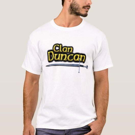 Clan Duncan Geïnspired Scottish T-shirt (Voorkant)