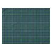 Clan Duncan Green en Blue Schotse Tartan Tafelkleed (Voorkant (Horizontaal))