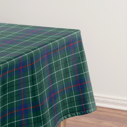 Clan Duncan Green en Blue Schotse Tartan Tafelkleed (Voorbeeld)