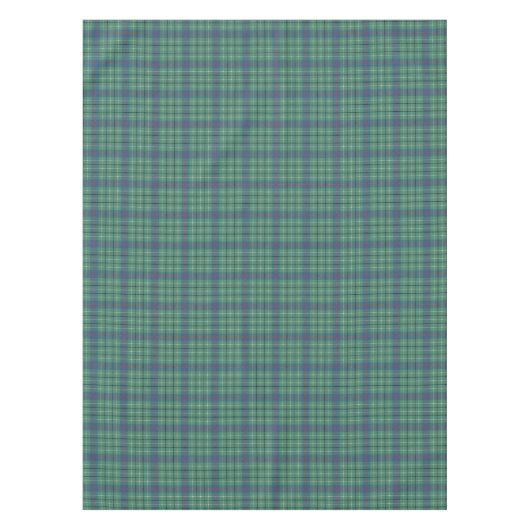 Clan Duncan Lichtgroen Oud Schots Tartan Tafelkleed (Voorkant)
