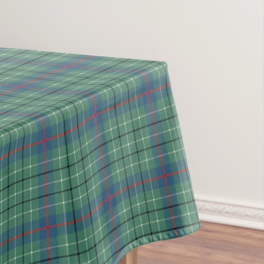 Clan Duncan Lichtgroen Oud Schots Tartan Tafelkleed (Voorbeeld)