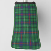 Clan Duncan Plaid Groen Zwart Check Tartan Golfheadcover (Draai 90)