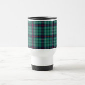 Clan Duncan Royal Blue en Turquoise Modern Tartan Reisbeker (Center)