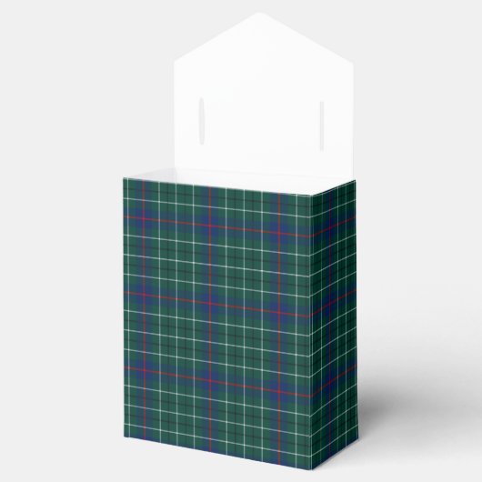 Clan Duncan Tartan Bedankdoosjes (Geopend)
