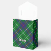 Clan Duncan Tartan Bedankdoosjes (Geopend)