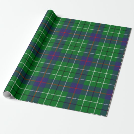 Clan Duncan Tartan Cadeaupapier (Uitgerold)