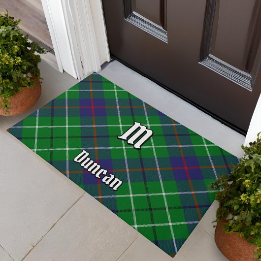 Clan Duncan Tartan Deurmat