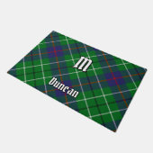 Clan Duncan Tartan Deurmat (Schuin)