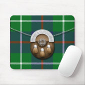 Clan Duncan Tartan en Sporran Muismat (Met muis)