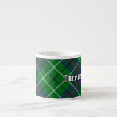 Clan Duncan Tartan Espresso Kop (Voorkant)