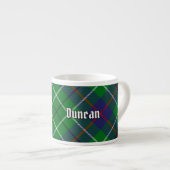 Clan Duncan Tartan Espresso Kop (Voorkant rechts)
