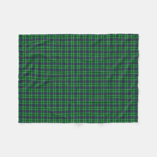 Clan Duncan Tartan Fleece Deken (Voorkant (Horizontaal))