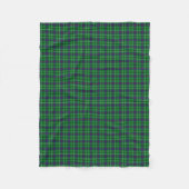 Clan Duncan Tartan Fleece Deken (Voorkant)