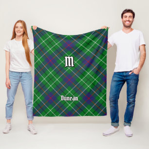 Clan Duncan Tartan Fleece Deken