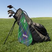 Clan Duncan Tartan Golfhanddoek (Groen)