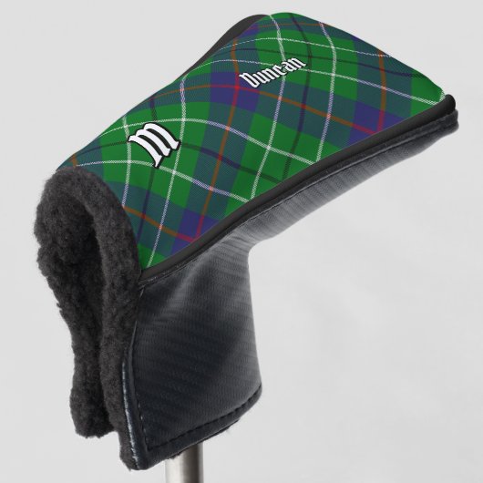 Clan Duncan Tartan Golfheadcover (3/4 voorkant)