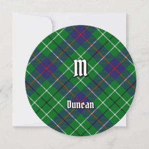 Clan Duncan Tartan Kaart