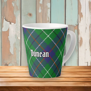 Clan Duncan Tartan Latte Mok