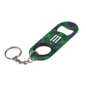 Clan Duncan Tartan Mini Flessenopener (Voorkant Gekanteld)