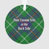 Clan Duncan Tartan Ornament (achterkant)