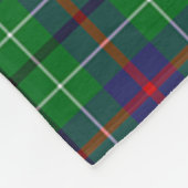 Clan Duncan Tartan Pset Fleece Deken (Hoek)