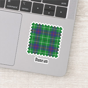 Clan Duncan Tartan Sticker
