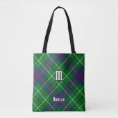 Clan Duncan Tartan Tote Bag (Voorkant)