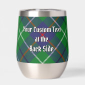 Clan Duncan Wapen over Tartan (Achterkant)