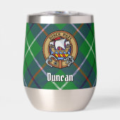 Clan Duncan Wapen over Tartan (Voorkant)