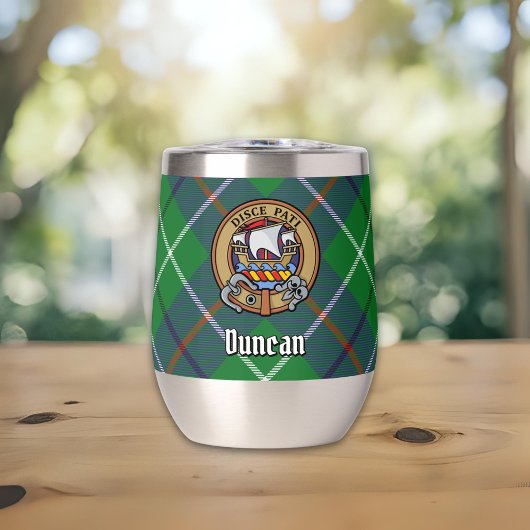 Clan Duncan Wapen over Tartan
