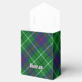 Clan Duncan Wapen over Tartan Bedankdoosjes (Geopend)