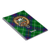 Clan Duncan Wapen over Tartan Notitieboek (Rechterzijde)
