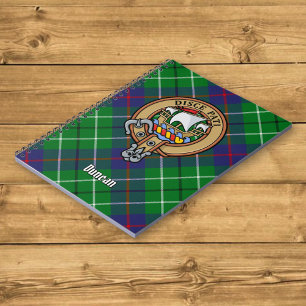 Clan Duncan Wapen over Tartan Notitieboek