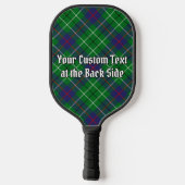 Clan Duncan Wapen over Tartan Pickleball Paddle (Achterkant)