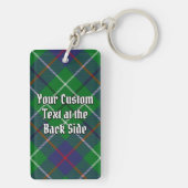 Clan Duncan Wapen over Tartan Sleutelhanger (achterkant)
