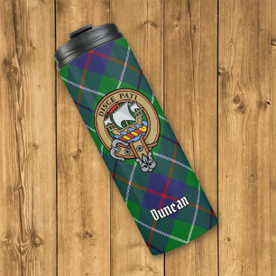 Clan Duncan Wapen over Tartan Thermosbeker