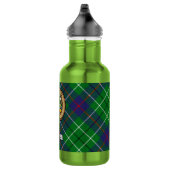 Clan Duncan Wapen over Tartan Waterfles (Rechts)