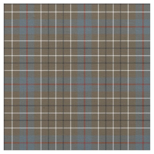 Clan Duncan Weathered Tartan Stof (Close Up)