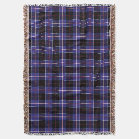 Clan Dunlap Tartan Deken (Voorkant Verticaal)